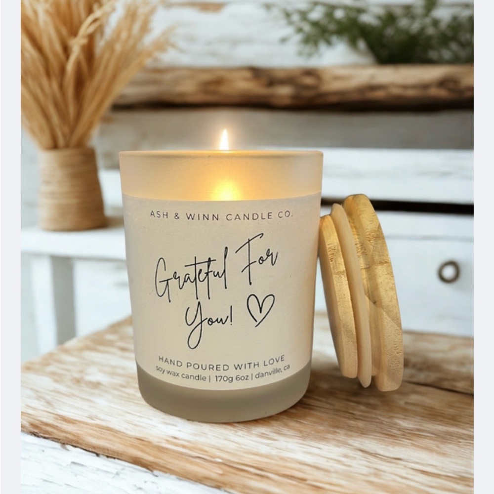 Ash & Winn Grateful Candle